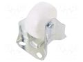 Transport wheel; Ø: 80mm; W: 30mm; H: 107mm; rigid; Dyn.load: 1.8kN ELESA+GANTER RE.F8-080-PBL-N