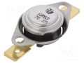 Sensor: thermostat; SPST-NC; 70°C; 16A; 250VAC; connectors 6,3mm TOMIC AR03W1S3-70