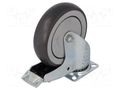 Transport wheel; Ø: 125mm; W: 27mm; H: 157mm; torsional; 120kg COLSON BDPE-1251-6000