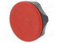 Knob; Ø: 56mm; Int.thread: M12; 13mm; H: 29mm; technopolymer PA ELESA+GANTER ELK.56-B-M12-C6