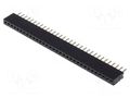 Connector: pin strips; socket; female; PIN: 32; straight; 1A; THT CONNFLY DS1065-01-1X32S8BV