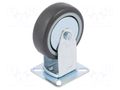 Transport wheel; Ø: 75mm; W: 25mm; H: 100mm; rigid; 60kg COLSON FDPE-0751-1001