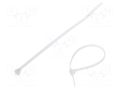 Cable tie; with a metal clasp; L: 102mm; W: 2.4mm; natural; 80N PANDUIT BT1M-M
