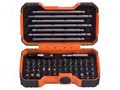 Kit: screwdriver bits; Kit: adapter,1/4" magnetic bit adapter BAHCO SA.59/S54BC