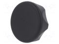 Knob; Ø: 70mm; Int.thread: M16; 17mm; H: 35mm; technopolymer PA ELESA+GANTER ELK.70-B-M16-C1