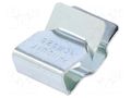 Holder; push-in; steel; Tie width: 2.5÷4.8mm; Ht: 11.5mm; L: 22.4mm PANDUIT MCMS25-P-C