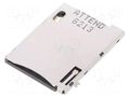 Connector: for cards; SIM; push-push; SMD; gold-plated; 500mA; 250V ATTEND MCC-SIM/4