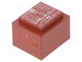 Transformer: encapsulated; 1.5VA; 230VAC; 15V; 15V; 50mA; 50mA; PCB MYRRA MYRRA-44094