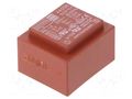 Transformer: encapsulated; 1VA; 230VAC; 9V; 9V; 56mA; 56mA; PCB MYRRA MYRRA-44056