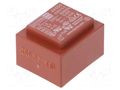 Transformer: encapsulated; 1VA; 230VAC; 6V; 6V; 83mA; 83mA; PCB MYRRA MYRRA-44055