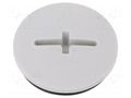 Stopper; M25; 1.5; IP68; polyamide; light grey; SKINDICHT®; 8mm LAPP BLK-GL-M25+O-R7035