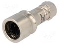 Connector: circular; plug; male; PIN: 2; Buccaneer 6000; for cable BULGIN PXM6010/02P/ST0507