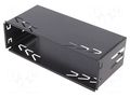 Car radio mounting half frame; 1 DIN; Kenwood; black 4CARMEDIA PR.BK.KENWOOD
