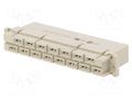 Connector: DIN 41612; female; PIN: 15; spring clamp; Type: type H HARTING 09060152813