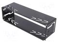 Car radio mounting half frame; 1 DIN; Sony; black 4CARMEDIA PR.BK.SONY.03