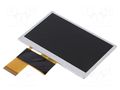 Display: TFT; 4.3"; 480x272; Illumin: LED; Dim: 105.5x67.2x2.9mm RAYSTAR OPTRONICS RFE43BE-ALW-DNN