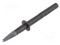 Measuring tip; 32A; 1kVDC; black; Socket size: 4mm; 20mΩ; L: 133mm SCHÜTZINGER SPS7030NI-SW