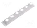 LED lens holder; rectangular; Colour: white; H: 20.2mm LEDIL C16783