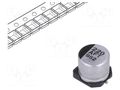 Capacitor: electrolytic; low ESR; SMD; 220uF; 10VDC; Ø6.3x5.8mm PANASONIC EEEFT1A221AP