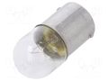 Filament lamp: automotive; BA15S; transparent; 12V; 5W; VISIONPRO ELTA EB0213TB