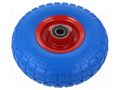 Transport wheel; Ø: 260mm; W: 75mm; 100kg; foam; CSGTK; Bearing: ball RADER CSGTK-260/20K