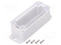 Enclosure: multipurpose; X: 35mm; Y: 90mm; Z: 35mm; with fixing lugs GAINTA G200CMF-IP67