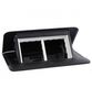 Recessed modular box 4 mod. Legrand 654002 (black, metal) L654002