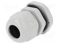Cable gland; PG13,5; IP68; polyamide; grey PAWBOL PW-D.3073