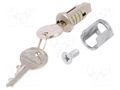 Insert for lock; cast zinc; Kind of insert bolt: cylindrical RITTAL RITTAL-2571000