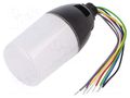 Signalling column; LED; 24VDC; 24VAC; IP65; IF; 65mm EMAS T0-IF6P024WM05