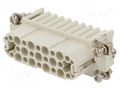 Connector: HDC; contact insert; female; GWconnect; PIN: 25; 250V MOLEX MX-93601-0099