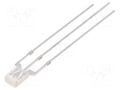 LED; yellow/blue; rectangular; 2x3.2x4.15mm; bicolour; 100°; 30mA OPTOSUPPLY OSYBMC7BA1B