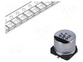 Capacitor: electrolytic; low ESR; SMD; 47uF; 50VDC; Ø6.3x5.8mm PANASONIC EEEFT1H470AP