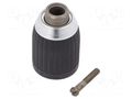 Drill holder; 1.5÷13mm; L: 72.4mm; metal,plastic; single sleeve METABO MTB.636617