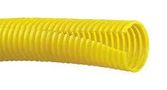 SPLIT CORRUGATED LOOM, PE, 23.2MM, YEL CLT100F-C4