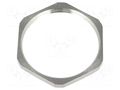Nut; PG36; brass; 51mm; Thread: PG; Plating: nickel BM GROUP BM2703