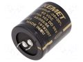 Capacitor: electrolytic; SNAP-IN; 10mF; 63VDC; Ø35x40mm; ±20%; 44mΩ KEMET ALC70A103DD063