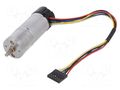 Motor: DC; with encoder,with gearbox; HP; 12VDC; 5.6A; 130rpm POLOLU POLOLU-4846