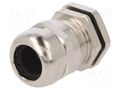 Cable gland; PG9; IP68; brass; RRPL; with strain relief RAYCHEM RPG RRPLPG-9