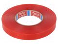 Tape: fixing; W: 19mm; L: 50m; Thk: 0.205mm; double-sided; max.100°C TESA TESA-4965-19-50M
