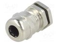 Cable gland; PG7; IP68; brass; RRPL; with strain relief RAYCHEM RPG RRPLPG-7