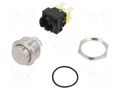 Switch: vandal resistant; Pos: 2; DPDT; 16A/250VAC; IP65; ON-OFF CANAL ELECTRONIC PS5210RNBSA0MAC