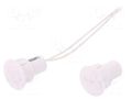 Reed switch; Pswitch: 10W; Ø23.5x27mm; Connection: cables; 500mA CELDUC PTPA0230