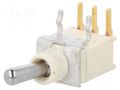 Switch: toggle; Pos: 2; SPST; ON-ON; 0.4A/20VAC; 0.4A/20VDC; ET; IP57 C&K ET01MD1ABE