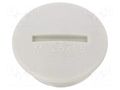 Stopper; M25; 1.5; polystyrene; light grey; 8mm OBO BETTERMANN OBO-2033016