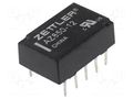 Relay: electromagnetic; DPDT; Ucoil: 12VDC; 1A; 0.5A/125VAC; AZ850 ZETTLER AZ850-12