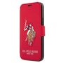US Polo USFLBKP12LPUGFLRE iPhone 12 Pro Max 6,7" czerwony/red book Polo Embroidery Collection, U.S. Polo Assn. 3700740492383 3700740492383