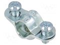 T-bolt clamp; W: 36mm; Clamping: 9÷10mm; steel; Plating: zinc OBO BETTERMANN OBO-1360108