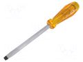 Screwdriver: for impact; slot; Size: SL 8; Blade length: 150mm C.K CK-T4811-06