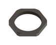 GLAND LOCKNUT, PA6, M40, 0.276", BLACK CGLN-M40-BK